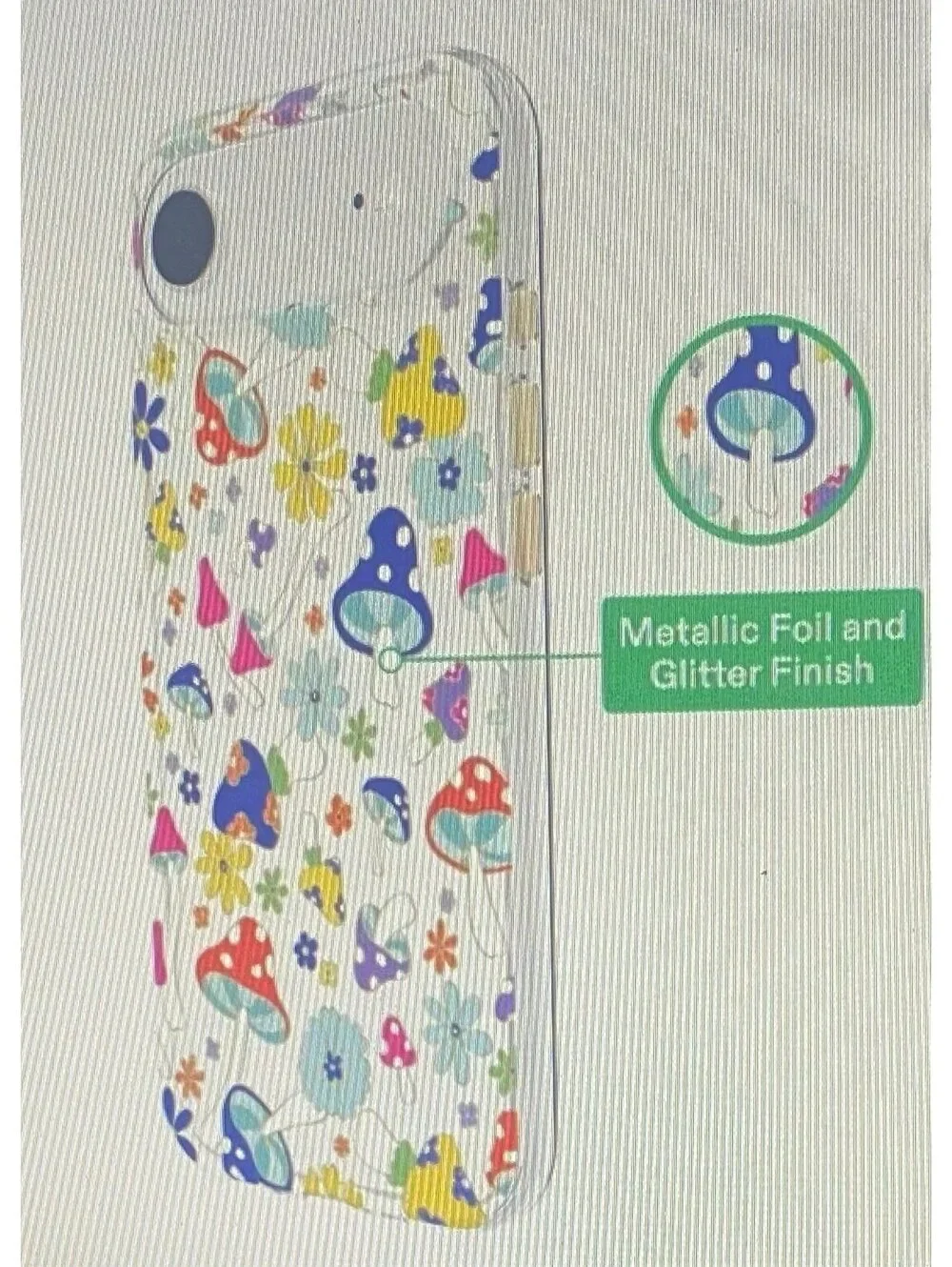 Onn Case for iPhone Air 2025 Multicolor Mushroom